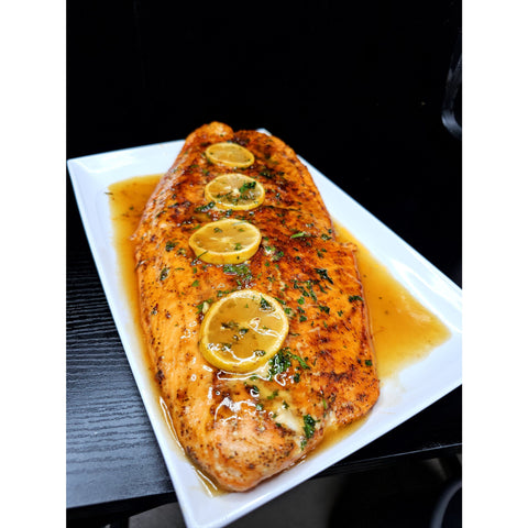 Burbon Butter Salmon