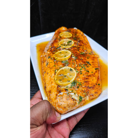 Burbon Butter Salmon
