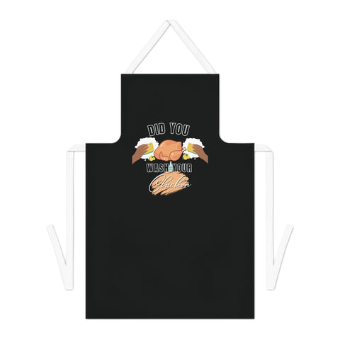 did you wash your chicken apron