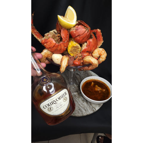Courvoisier seafood boil