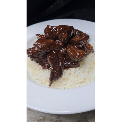GARLIC STEAK TIPS
