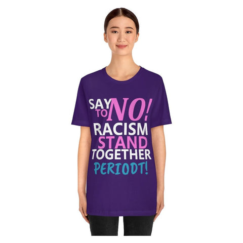 say no to racism