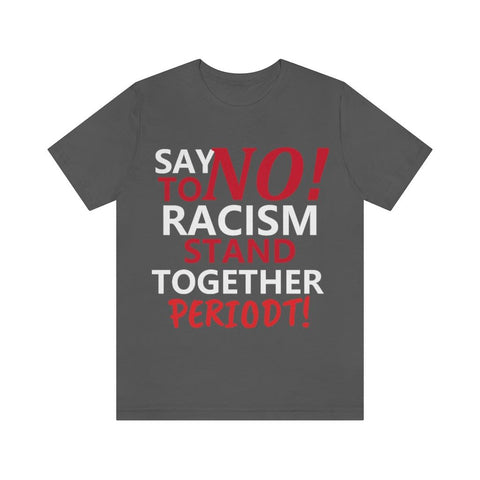 say no to racism