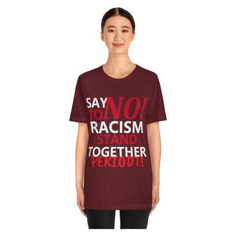 say no to racism