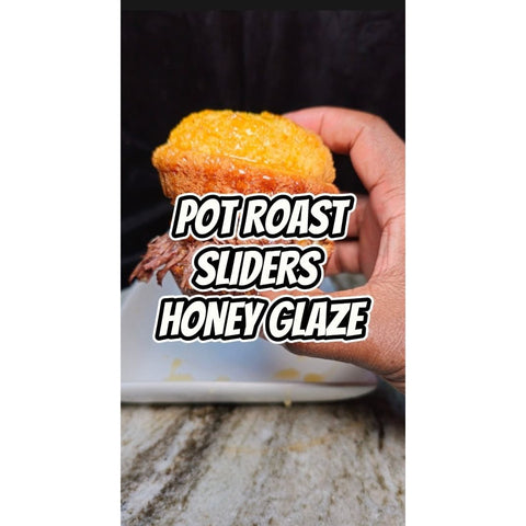 Pot Roast Sliders Honey Glaze