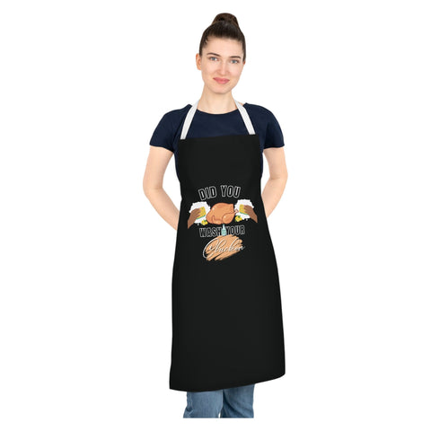 did you wash your chicken apron