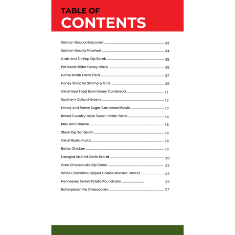 BIG DAT BACK COOKBOOK VOLUME 2 - ChefKennyeats