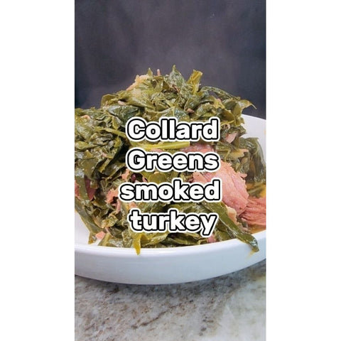 Collard Greens with Smoked Turkey - ChefKennyeats
