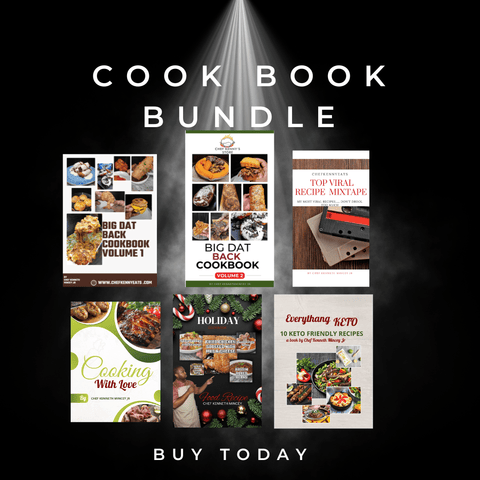 EVERYDAY WE BALLING COOKBOOK BUNDLE - ChefKennyeats