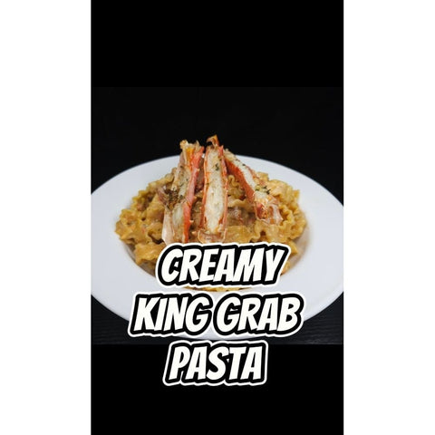 KING CRAB PASTA RECIPE - ChefKennyeats