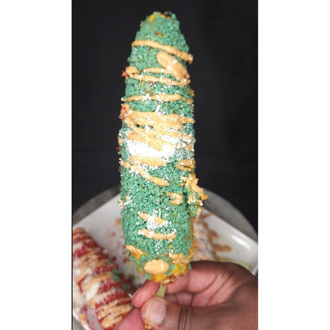 Mexican Street Corn with Takis, Doritos - ChefKennyeats