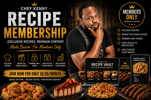 Monthly Recipe Subscription - ChefKennyeats