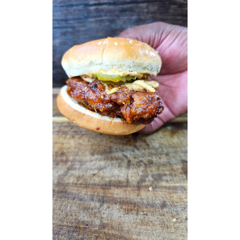 Nashville Hot Chicken Sammich - ChefKennyeats