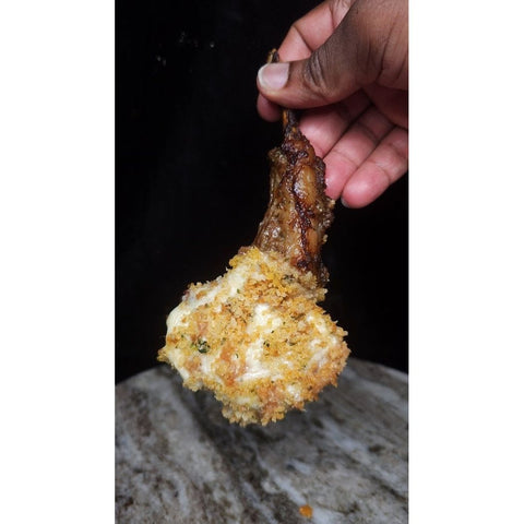 Parmesan Crusted Lamb Chop Recipe - ChefKennyeats