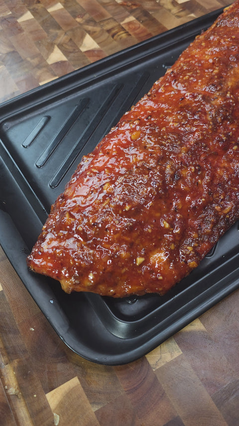 Smoked Honey Garlic Salmon