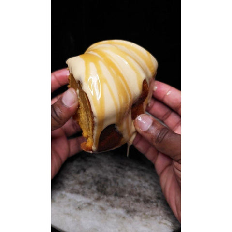 Sweet Potato Pound Cake Hennessy Frosting - ChefKennyeats