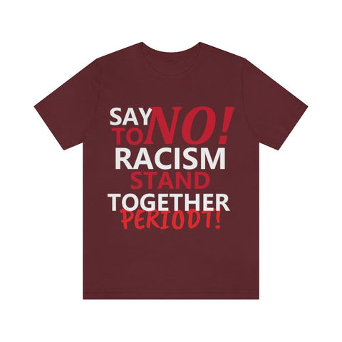 say no to racism