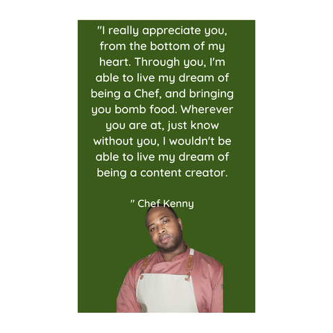 COOKING WITH LOVE - ChefKennyeats