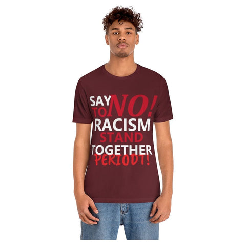 say no to racism - ChefKennyeats