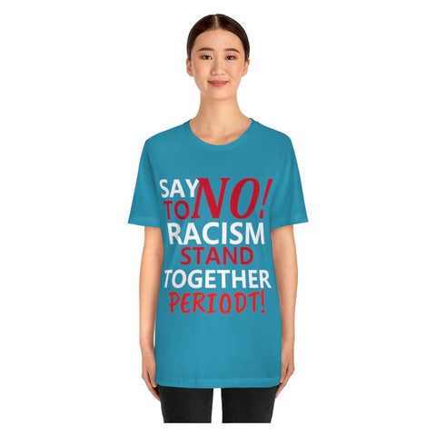 say no to racism - ChefKennyeats