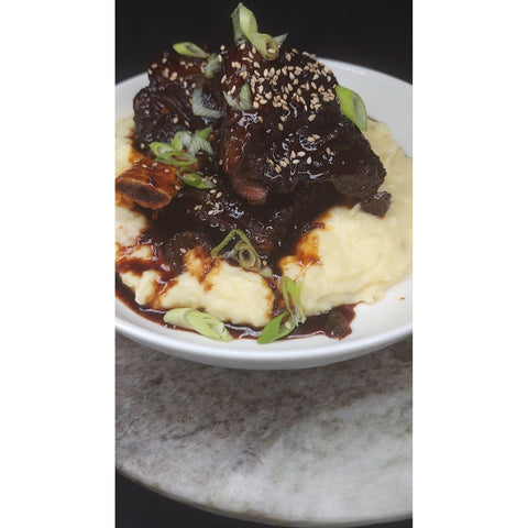 Sesame Glaze Short Rib - ChefKennyeats
